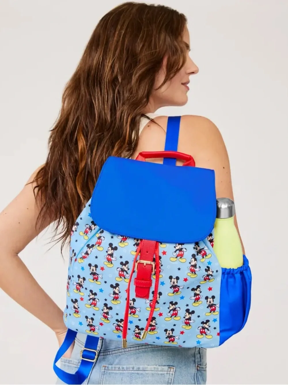 Stoney Clover Lane x Disney - Mickey Print Flap Backpack